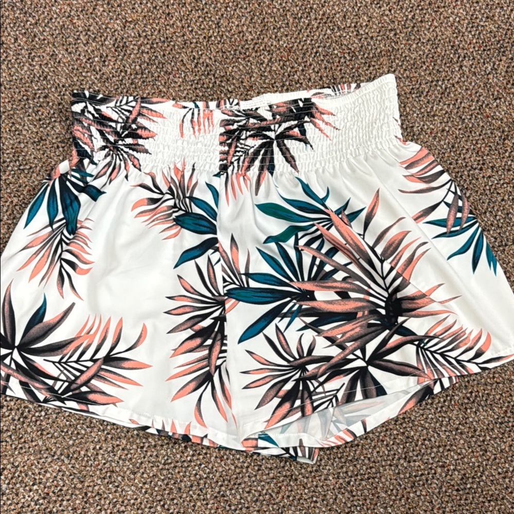 Tropical Print Women's Shorts by Shein.  Size 12
